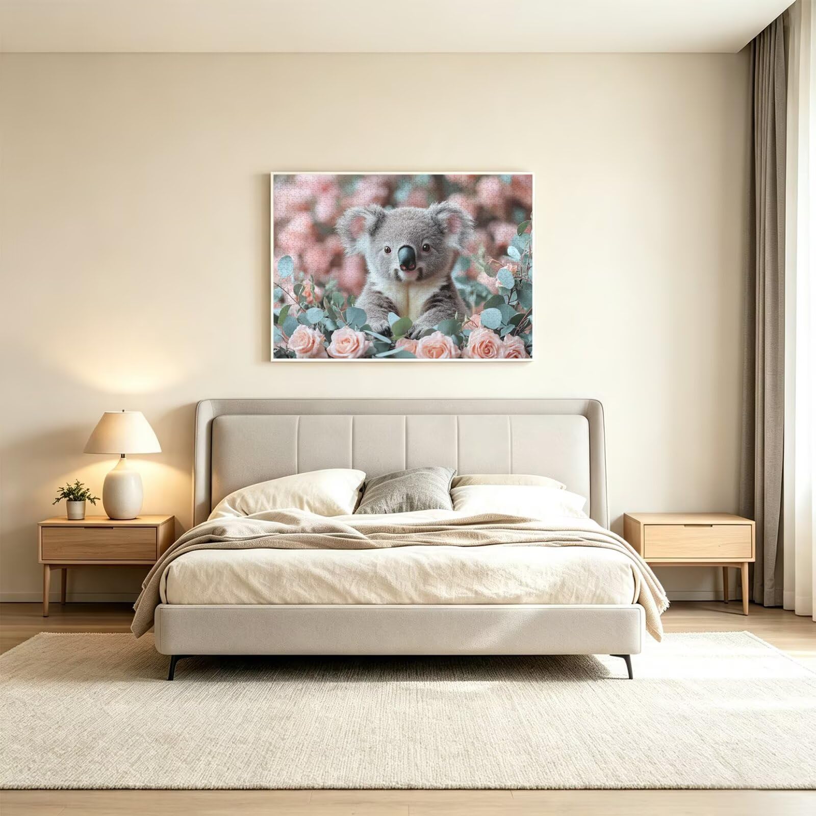 Puzzle 3000 elementów dla dorosłych, gry rodzinne, Koala Rose, n-350