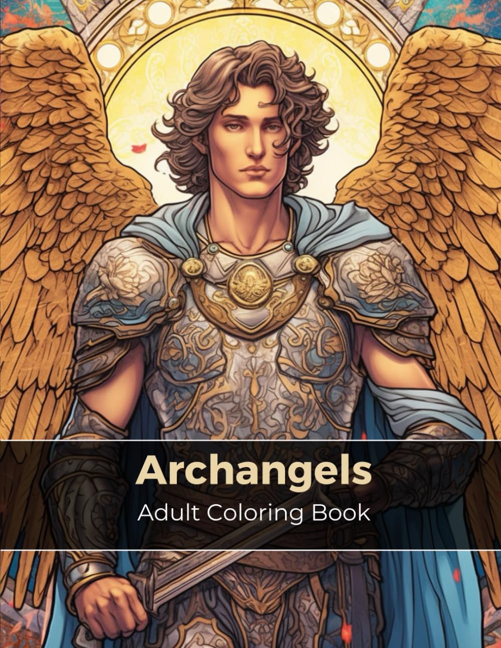 Archangels Adult Coloring Book: A Divine Coloring Adventure for Adults and Kids