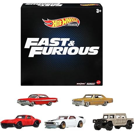 Hot Wheels Fast & Furious 2019 1:64 Scale 5 Pack