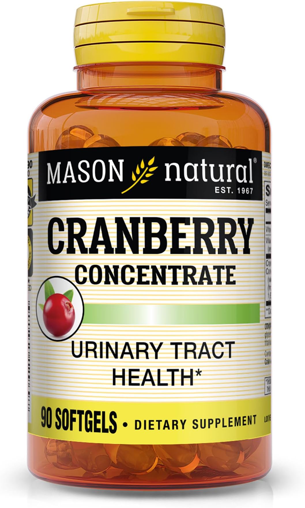 – Natural, Standardized Cranberry Extract, 90 Softgels