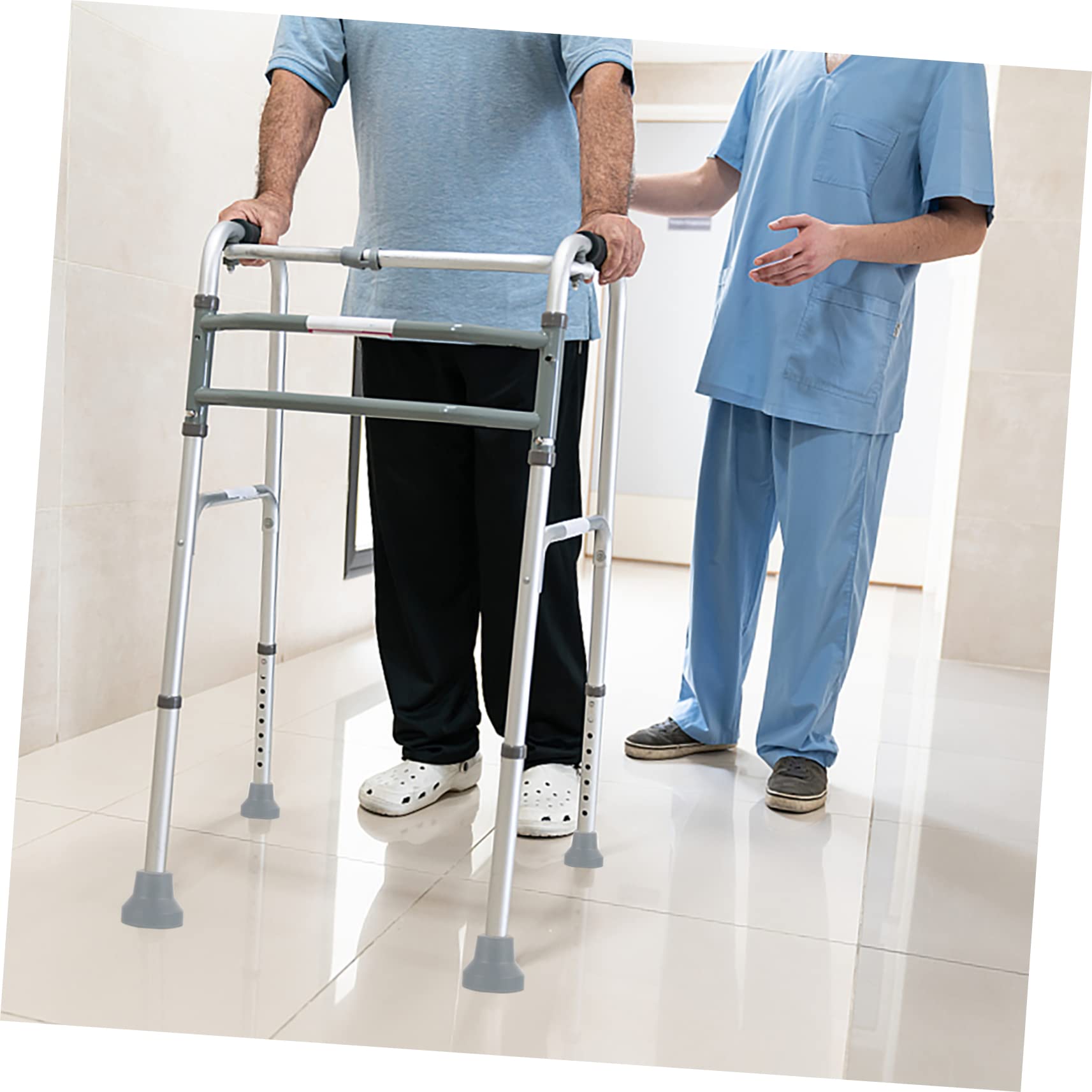 NOLITOY Crutch Fix Accessories Trekking Pole Foot Covers Anti-Skid Hiking Pole Protectors