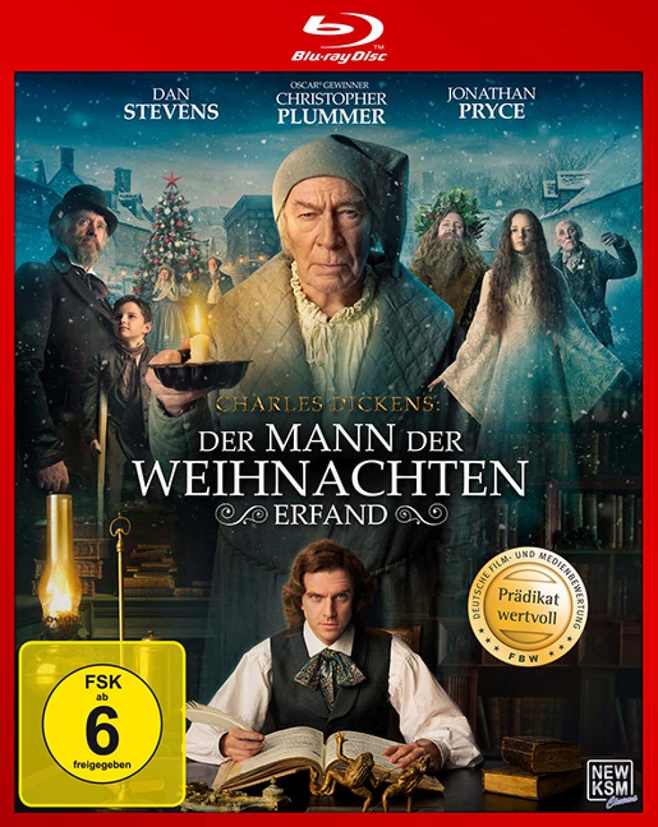 Película Charles Dickens Der Mann der Weihnachten erfand Blu-ray regalo coleccionistas