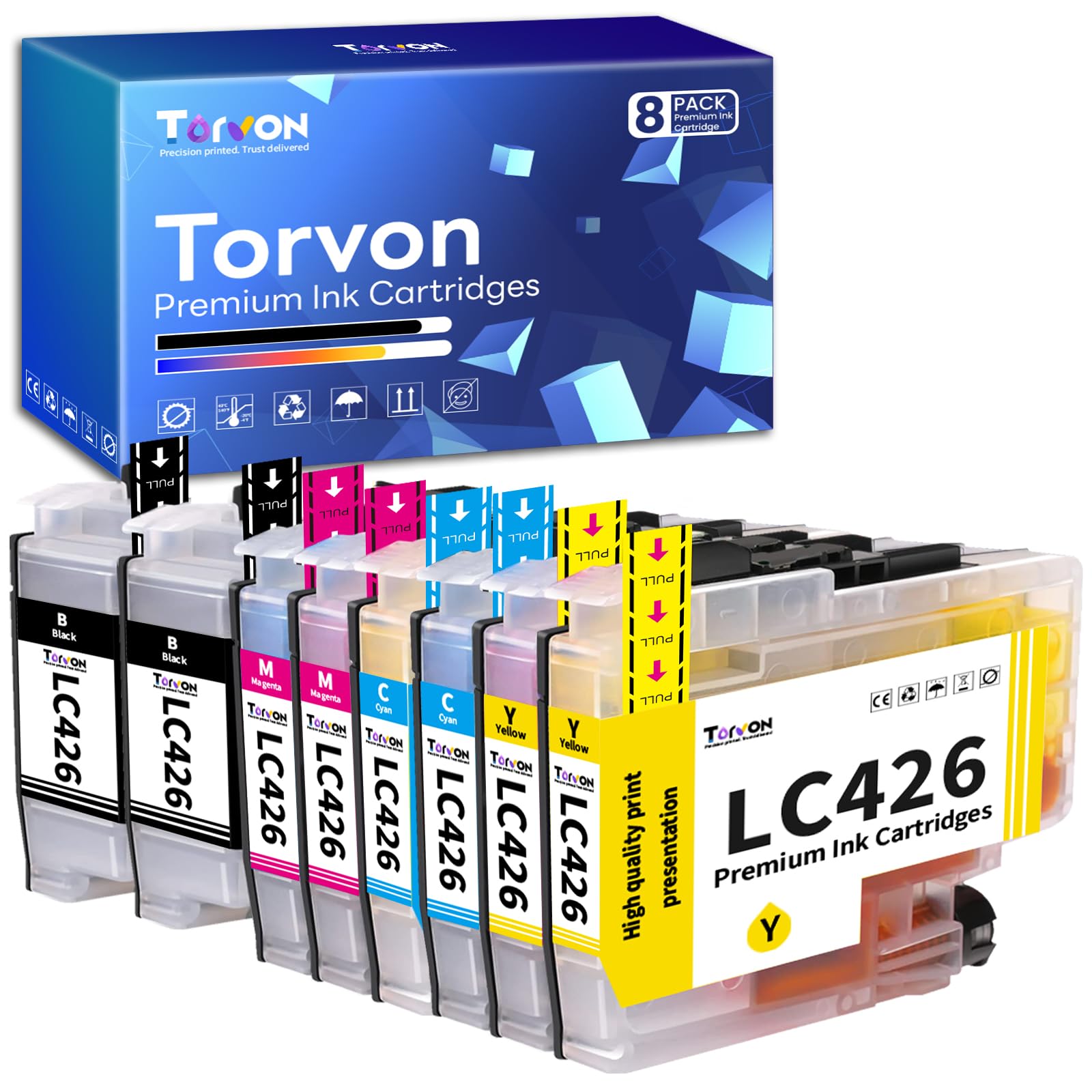 Torvon Kompatibel für 604XL Patronen 12er-Pack Kompatibel für Epson 604XL Patronen Multipack für Expression Home XP-2200 XP-2205 XP-3200 XP-3205 XP-4200 XP-4205 WF-2910 WF-2930 WF-2935 WF-2950