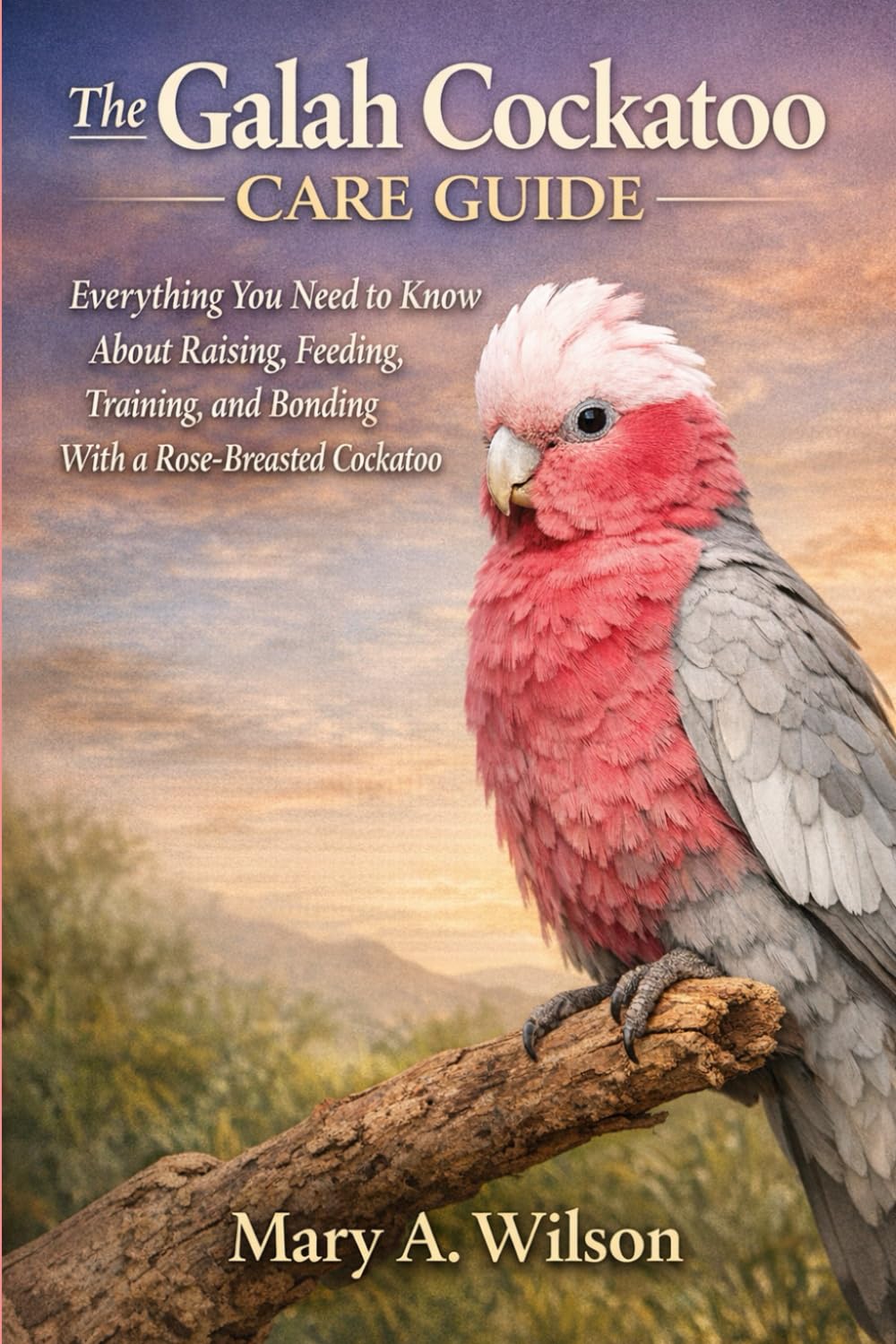 The Galah Cockatoo Care Guide: Everything You Need to Know About Raising, Feeding, Training, and Bonding With a Rose-Breasted Cockatoo
