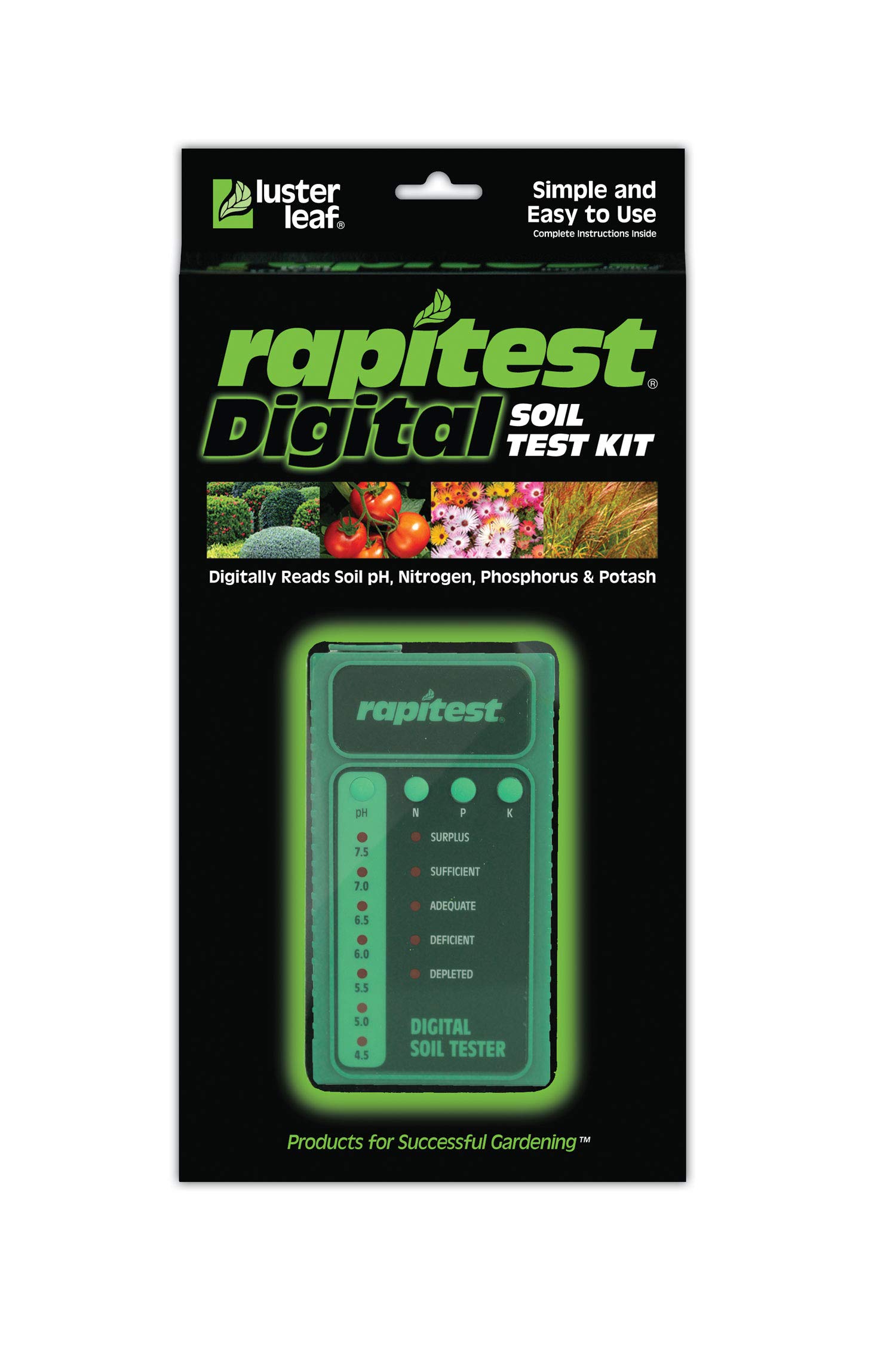 Luster Leaf 1605 Rapitest Digital Soil Testing Kit, Model: 1605, Home/Garden & Outdoor Store