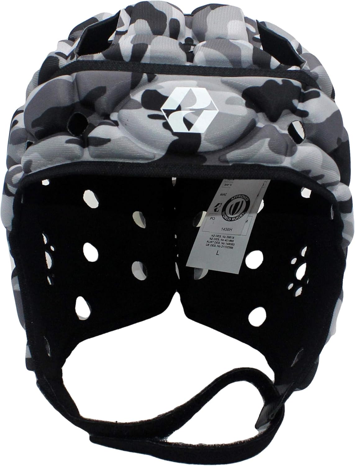 Body Armour Ventilator Head Guard (Camo Black, Large Boys) Amazon.co