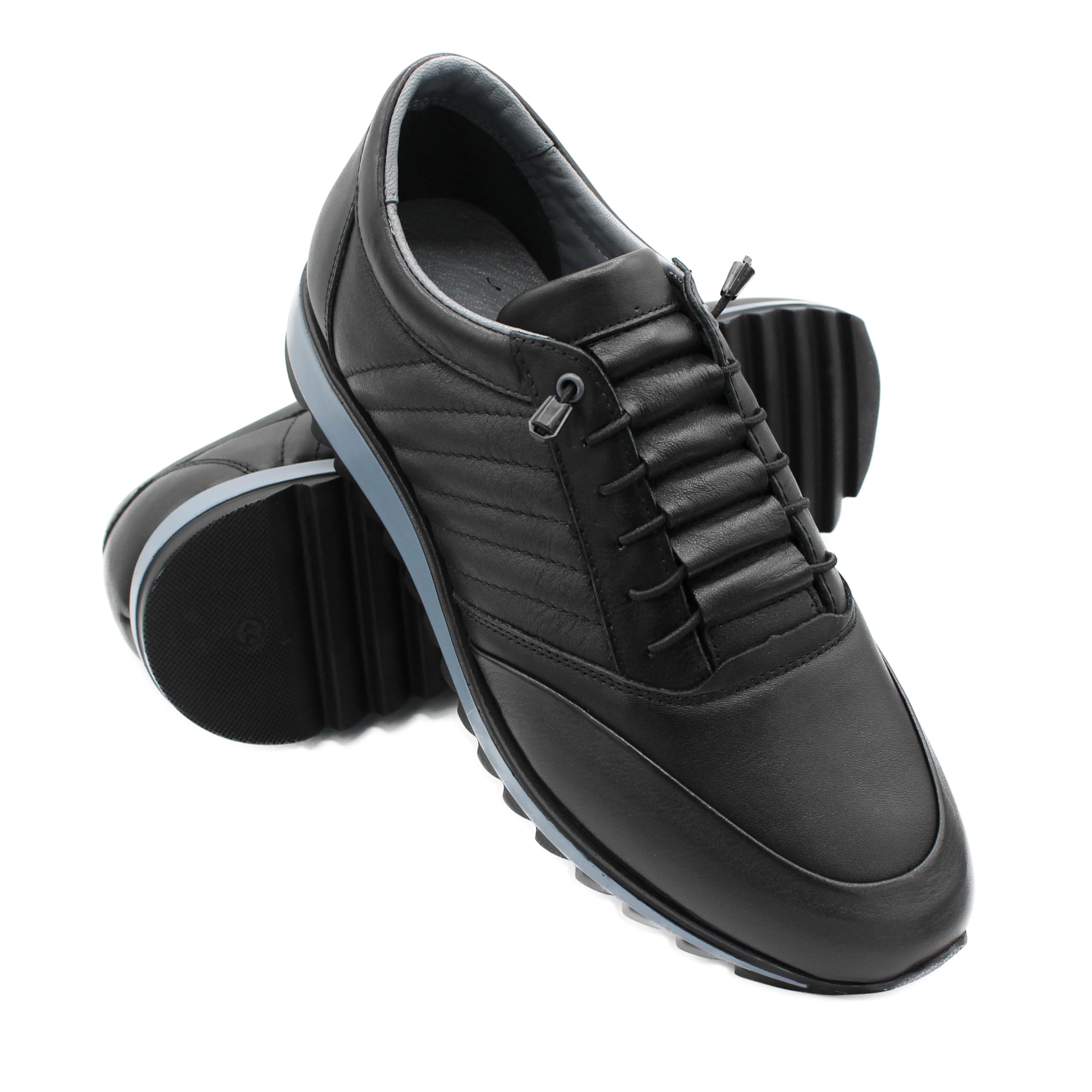 Zerimar Zapatillas Hombre de Piel - Zapatos Deportivos - Zapatos de Hombre - Zapatillas Hombre Casual - Zapatos Hombre - Deportivas Hombre Estilo Elegante y Confortable