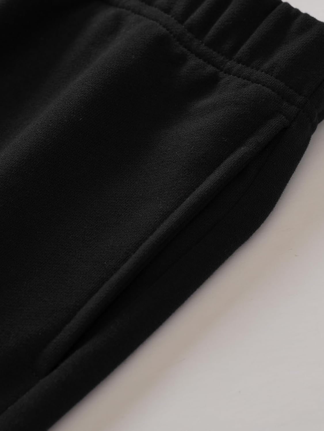 Latuza Women's Petite Cotton Lounge Pants High Waisted Cargo Sweatpants - Image 4