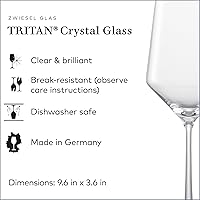 Vista 2 de ZWIESEL GLAS Pure Cabernet - Copas de vino tinto (juego de 6), elegantes copas de vino para vino tinto, copas de cristal Tritan aptas