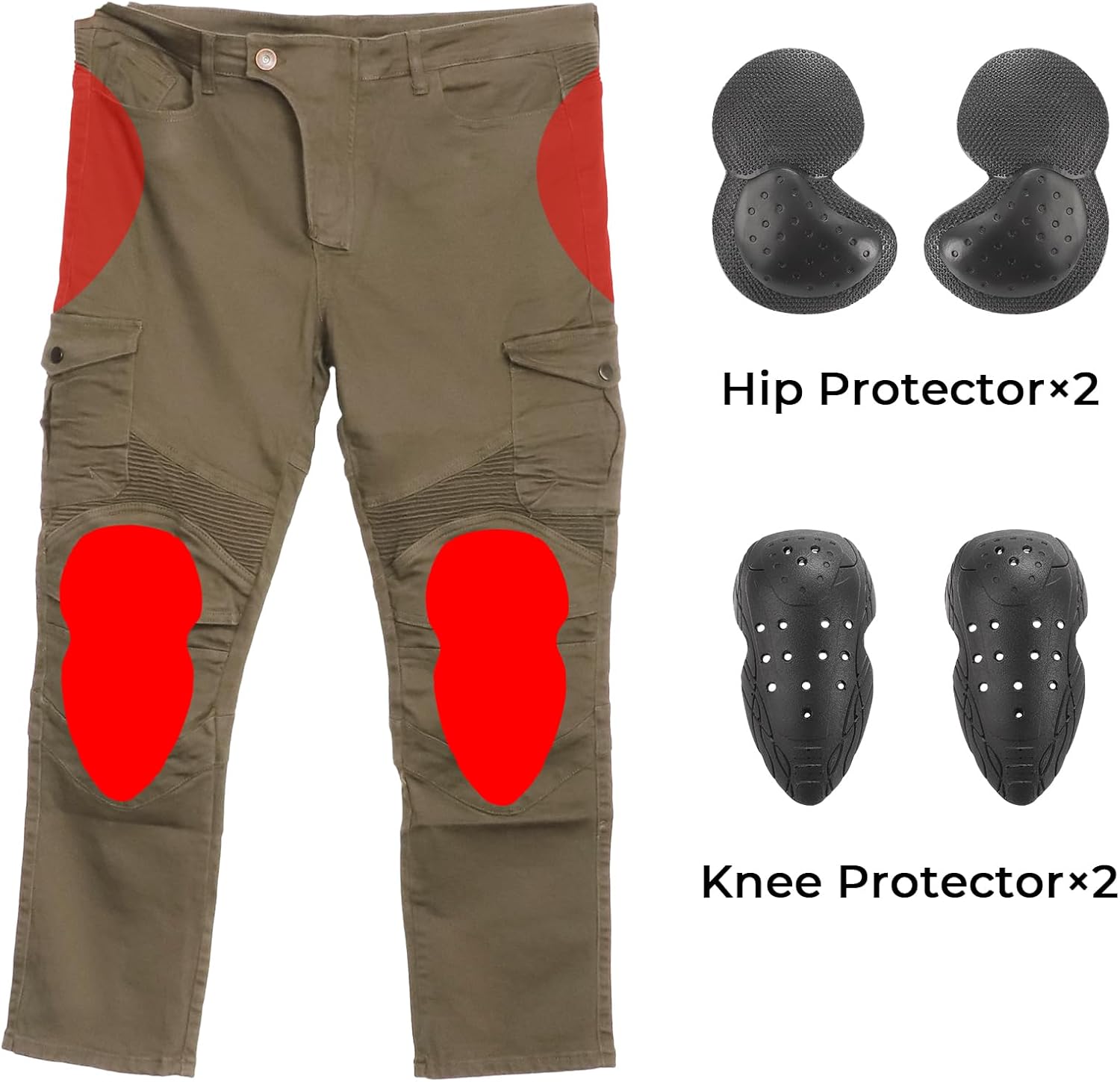 Motoros nadrág viselésben