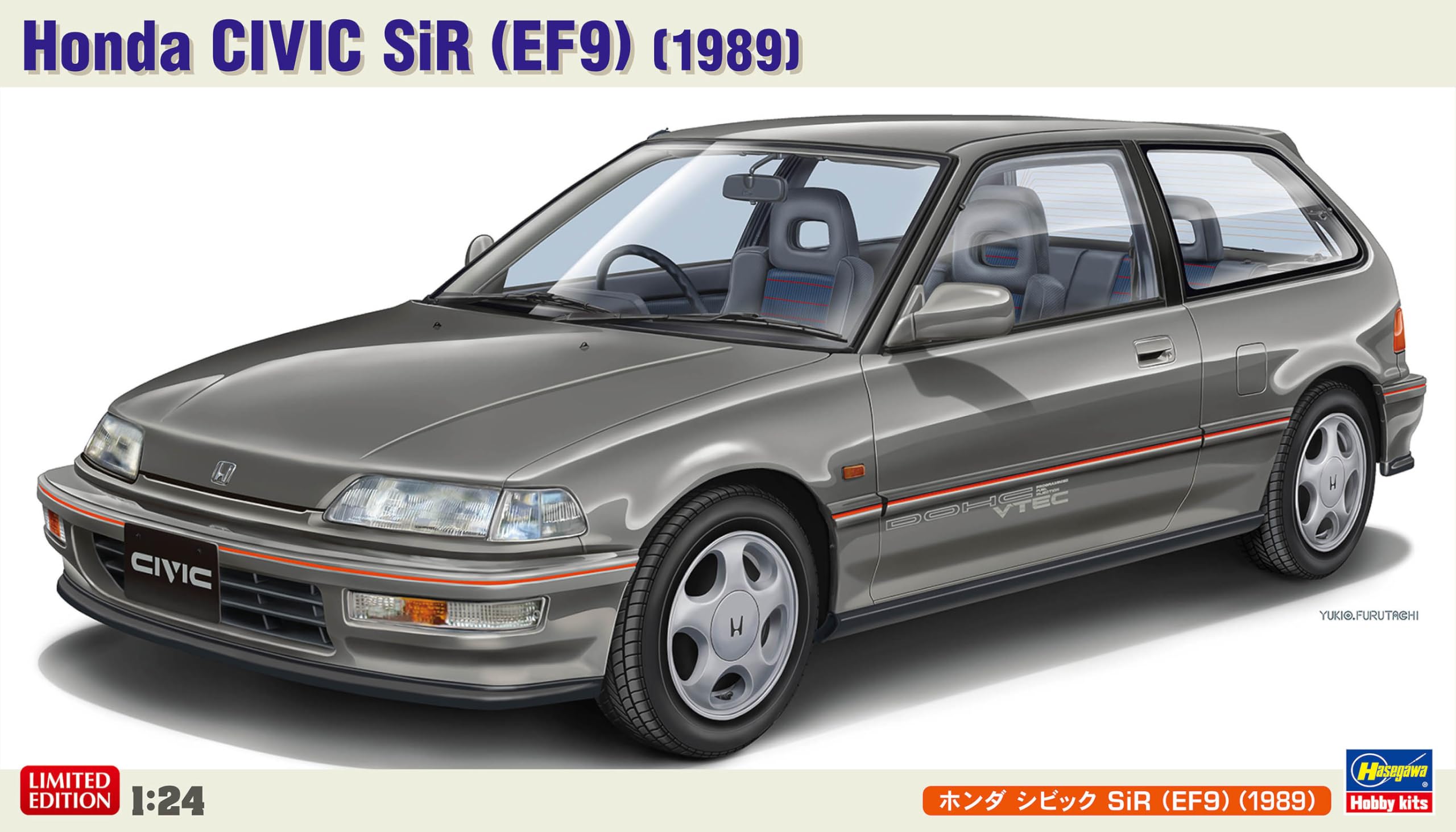 Amazon | ハセガワ 1/24 ホンダ シビック SiR (EF9) (1989) プラモデル