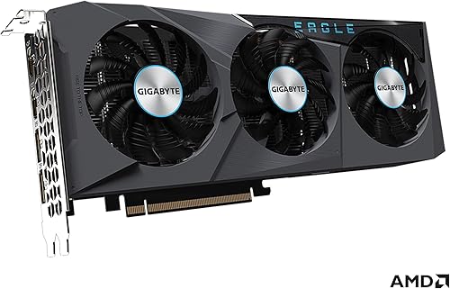 Miniatura 3 de GIGABYTE Radeon RX 6600 Eagle 8G Graphics Card, WINDFORCE 3X Cooling System, 8GB 128-bit GDDR6, GV-R66EAGLE-8GD Video Card