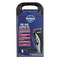 Vista 7 de Xtreme Digital Lifestyle Accessories Barbasol - Kit de cortapelos profesional con cuchillas de acero inoxidable, 4 peines guía, cono ajustable