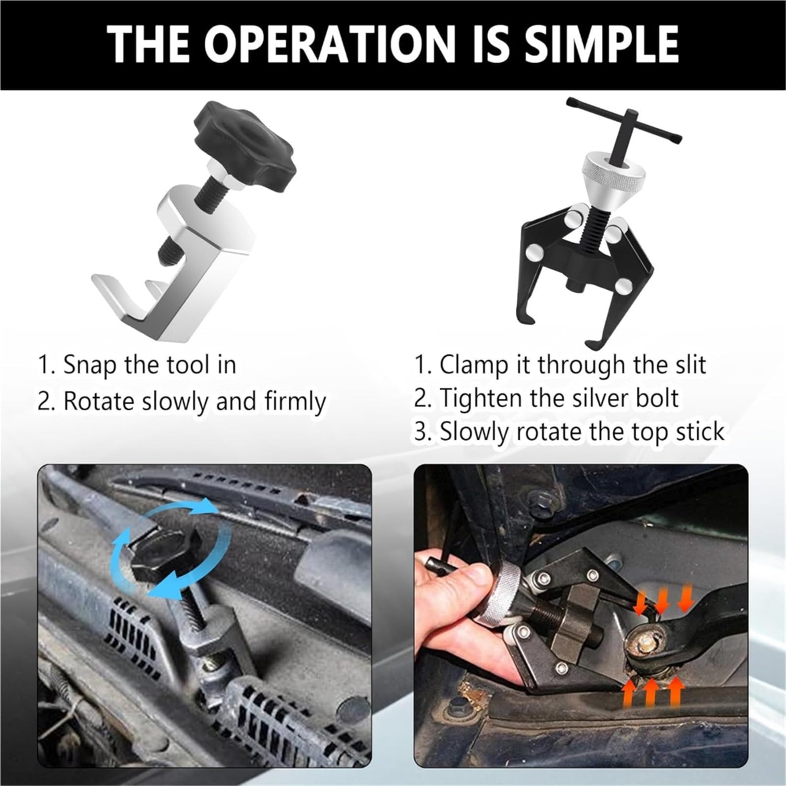 Parti dello Strumento di Riparazione dell'estrattore del Rullo rimozione Parabrezza Cuscinetto Braccio tergicristallo dell'auto 1-4 Pezzi(A 4Pcs)
