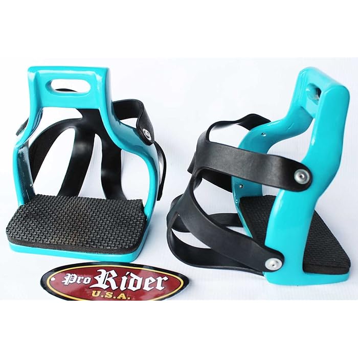 Buy PRORIDER 41/2" Wide English Aluminum Endurance Safety Cage Saddle