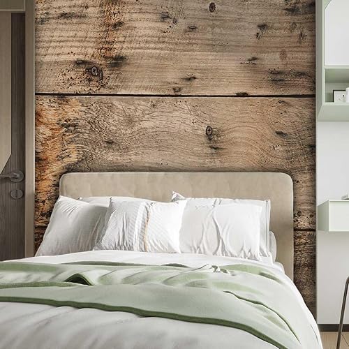 Miniatura 2 de Papel tapiz para muebles de madera, vintage, retro, para cubrir la pared, textura de madera, casa de muñecas, aspecto totalmente nuevo (31.5