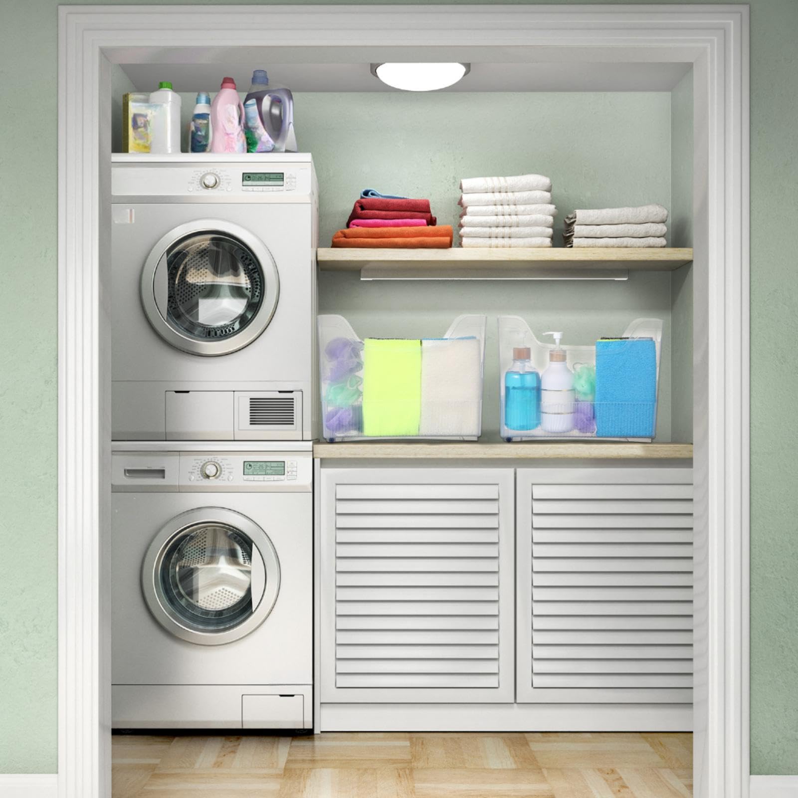 Lot De 4 Boîtes De Rangement Pour Réfrigérateur 31,5 X 15,8 X