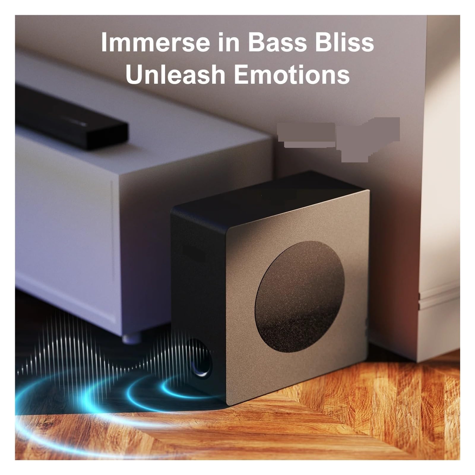 Soundbar Dolby Atmos Do Telewizora Z Subwooferem, Wzmocnieniem Basu, Dźwiękiem Przestrzennym 3D, HDMI EARC, Głośnikami Telewizyjnymi O Mocy Szczytowej 190 W Wszechstronne MożLiwośCi PodłąCzenia
