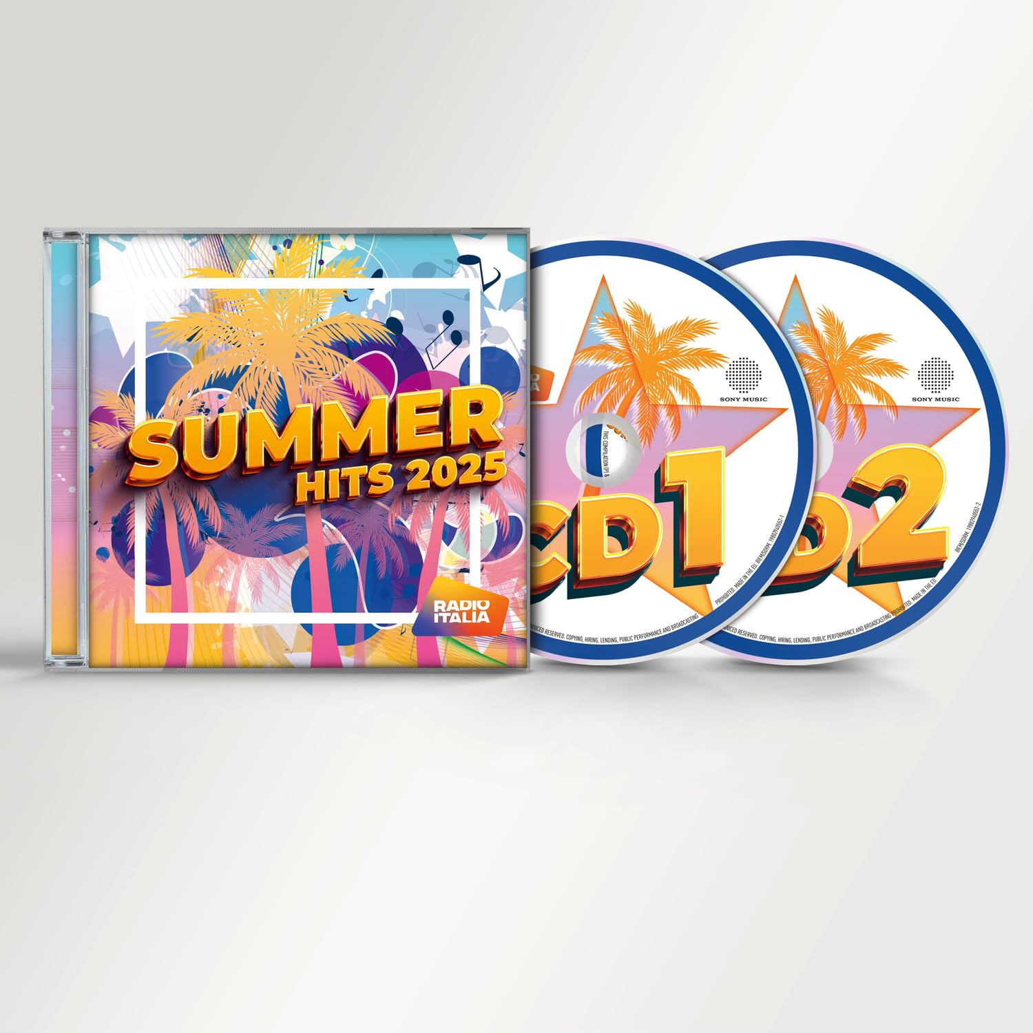 Radio Italia CD / Summer Hits 2025 – New Import