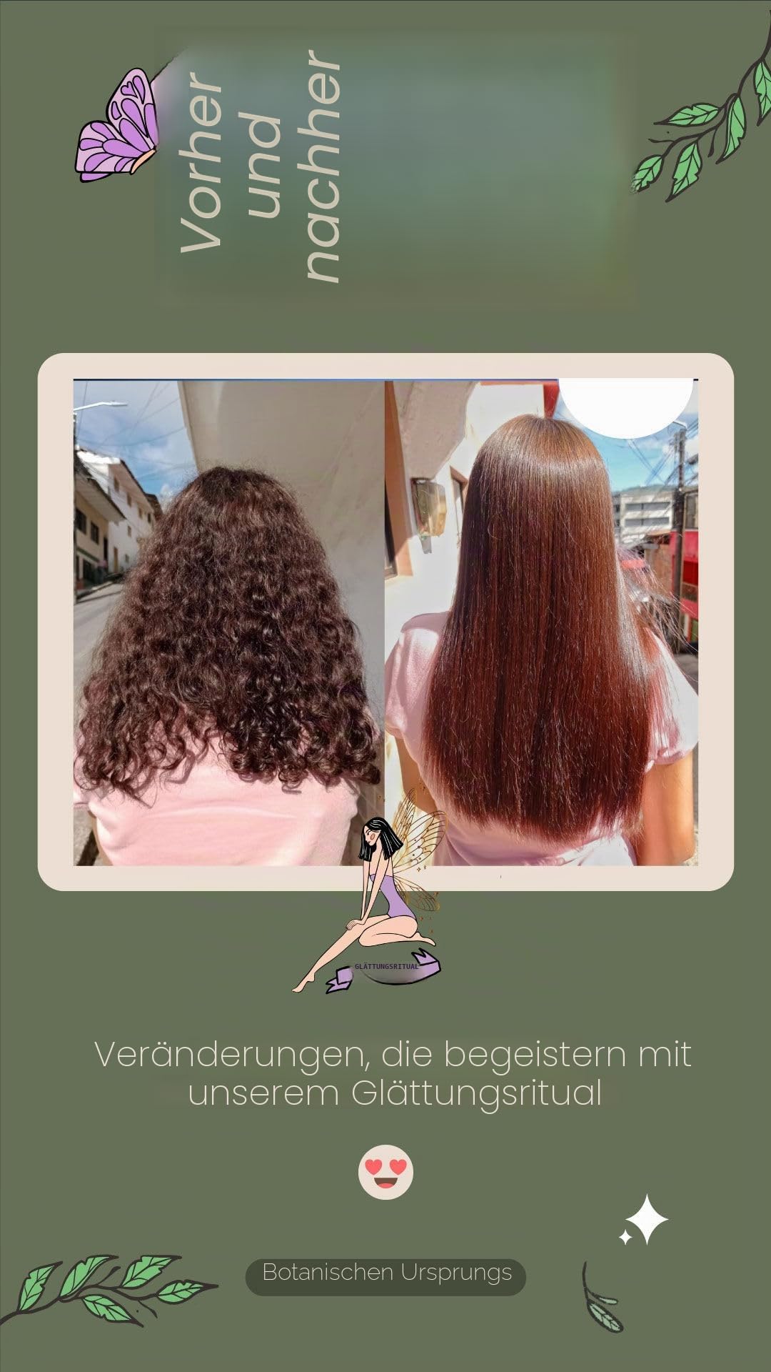 Ritual Botanico Keratina Organica de 1 Litro, Bio-Haarentspanner, Heim-Set, Haarentspanner, natürliches Keratin, groß, 1,2 l