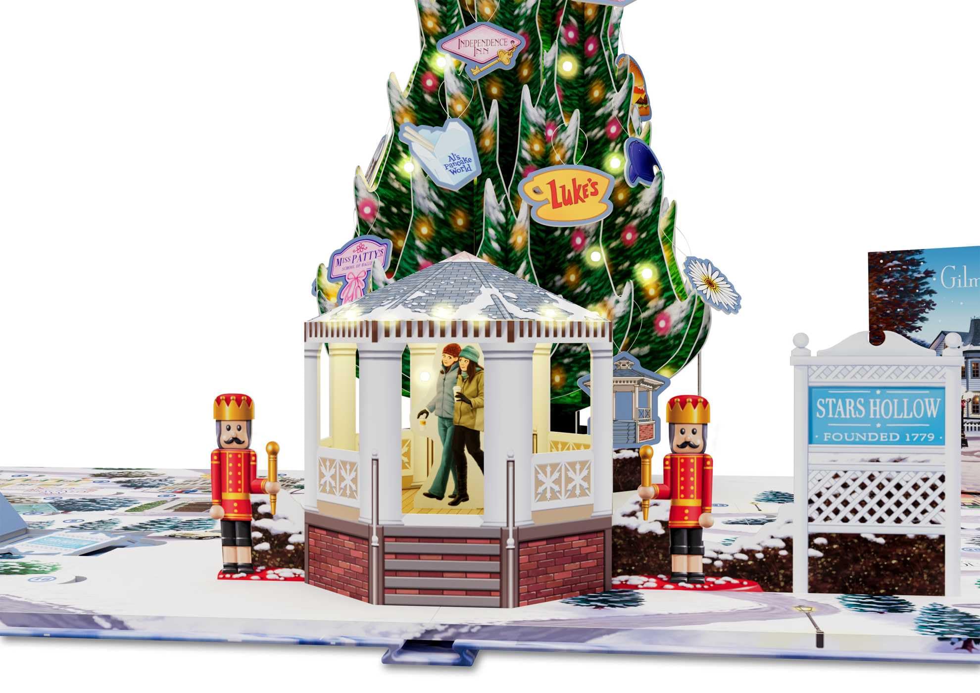 Gilmore Girls: Christmas in Stars Hollow: The Official Pop-Up, Light-Up Advent Calendar