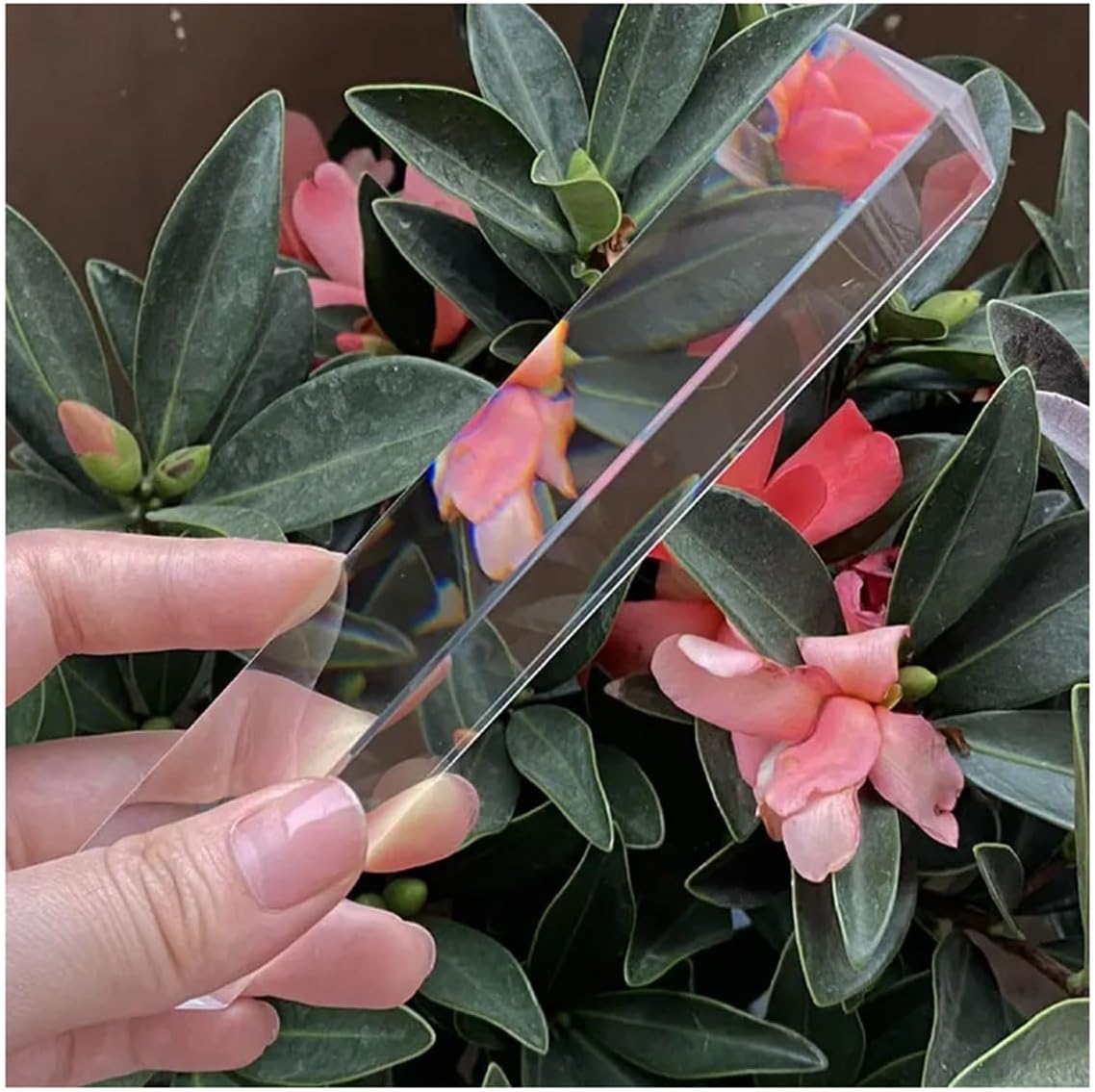 Prisms & Kaleidoscopes Optical Prism for Photography Refracted Light Teaching Triangular Prism 18cm/15cm/10cm/5cm Experiment Tool Science Classroom Optics Kits (Color : 3x3x3x15cm)