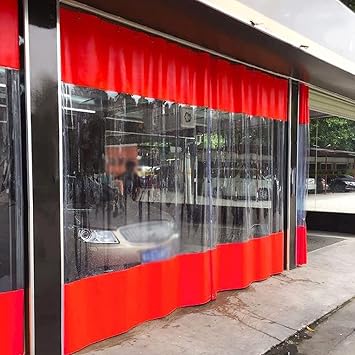 Transparent Tarpaulin Side Panels,Outdoor Waterproof Tarp Rain Curtain,Clear Pvc Plastic Tarpaulin Sheet,Partition Curtains,With Grommets,for Garden Pergola Porch Gazebo,WH-10.8m3.3*2.6ft