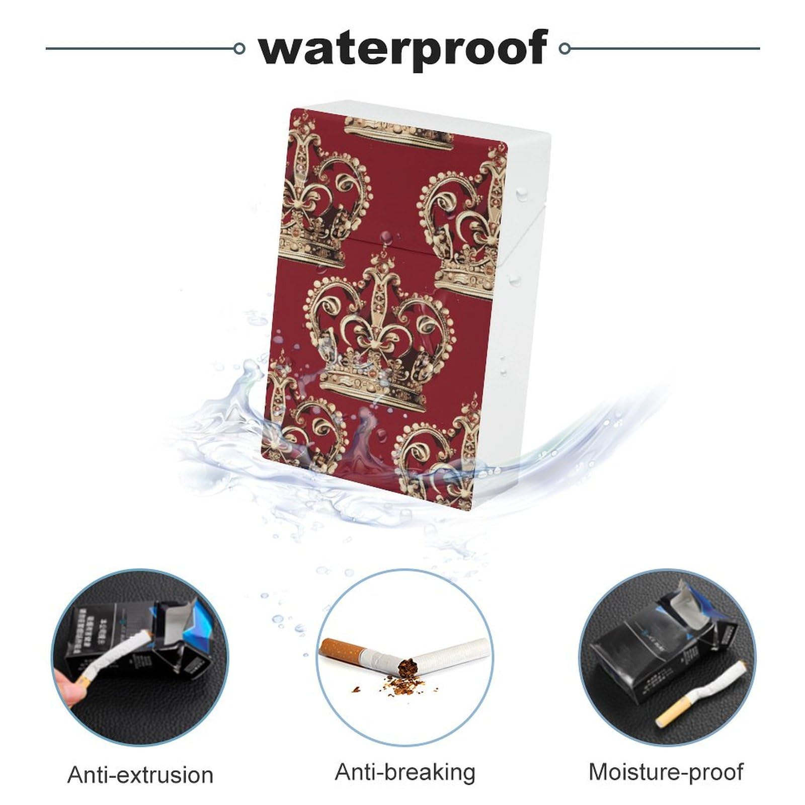 crown cigarettes mystery pack Amazon.com: Red Crown Cigarette Case 100's King Size Cigarette Box Holds  16,Portable & Waterproof Cigarette Pack for Men Women Gifts : Health &  Household