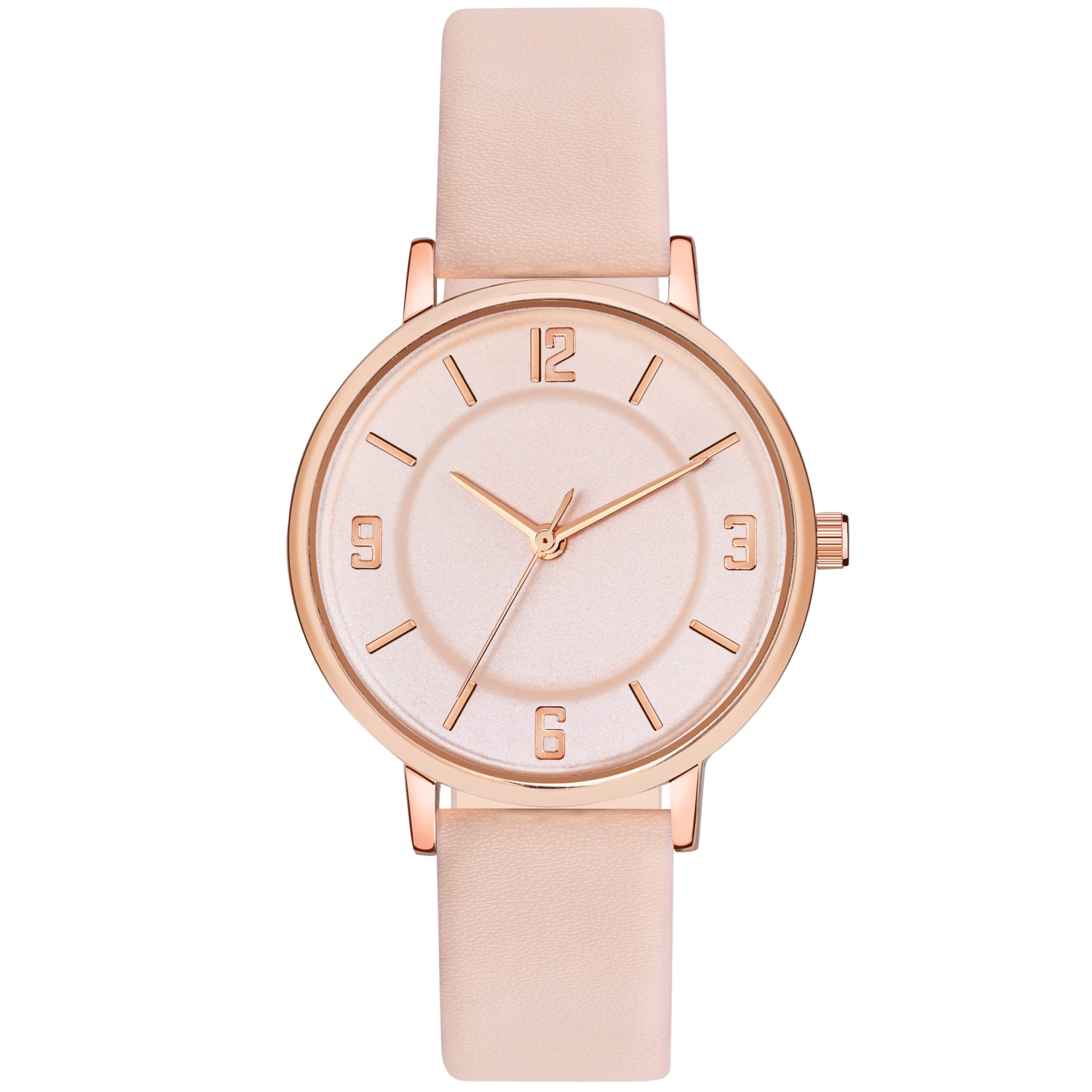 CX with CORXIL Analog Womens Watch | 4 Different Dial Black-Blue-Pink-White Leather Band |Formal Watch Collection for Women (Pink) (B0B59VFTBV) Amazon Price History, Amazon Price Tracker
