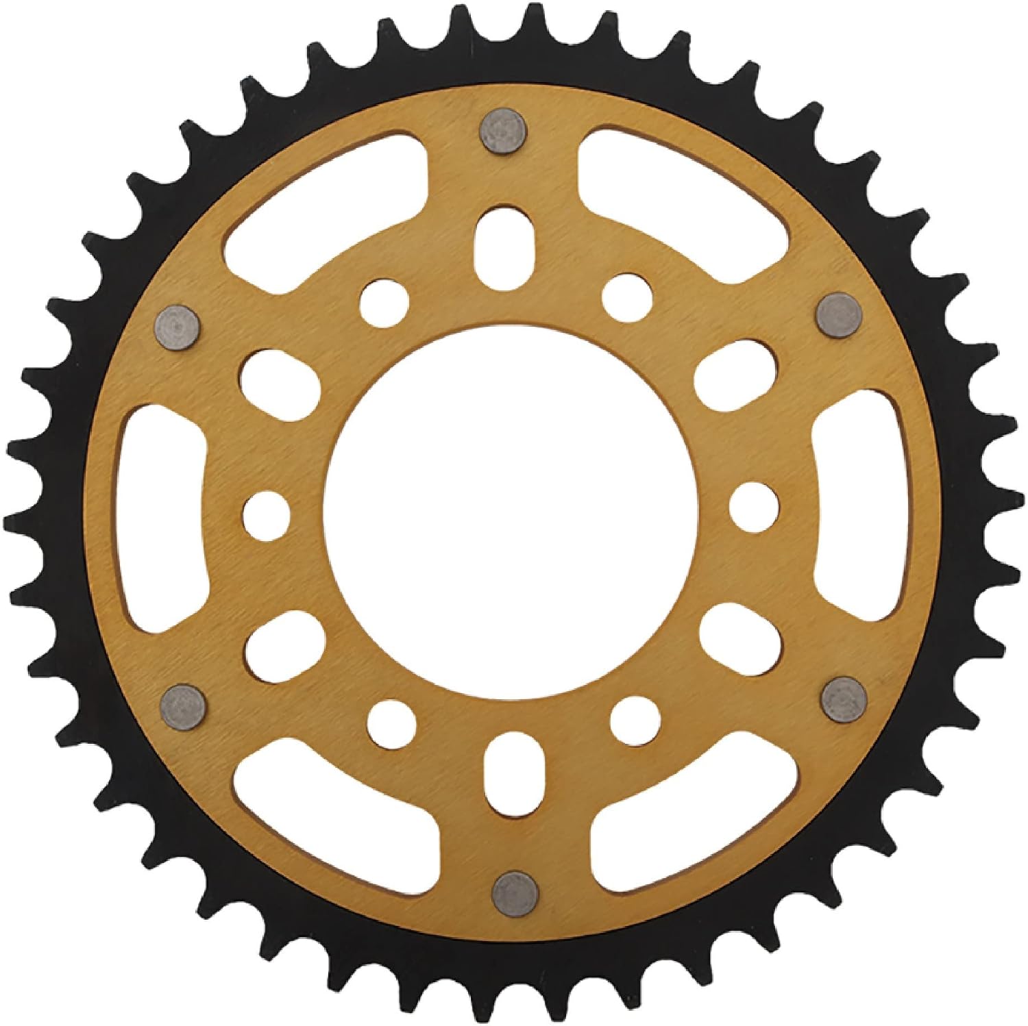 Supersprox - Gold Stealth Sprocket, 42T, Chain Size 525, Rst-1489-42-Gld