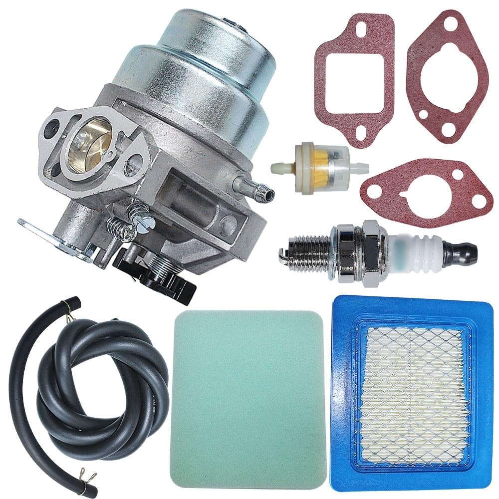 Carburadores Junta De Carburador para GCV135 para GCV160, Filtro Combustible Y Aire, Tubo Flexible, Bujía, Motor Cortacésped