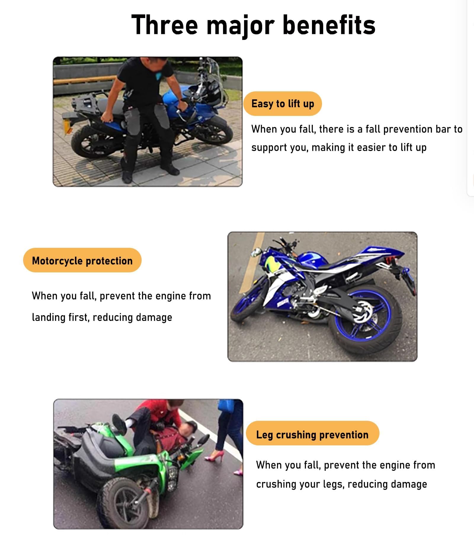 für Suzuki GSF1200N GSF1200S GSF 1200 Sturzpads Motorrad,Motorrad Sturzpads Rahmen Schieber Sturzschutz Crashpads Protektoren Motorrad Zubehör.
