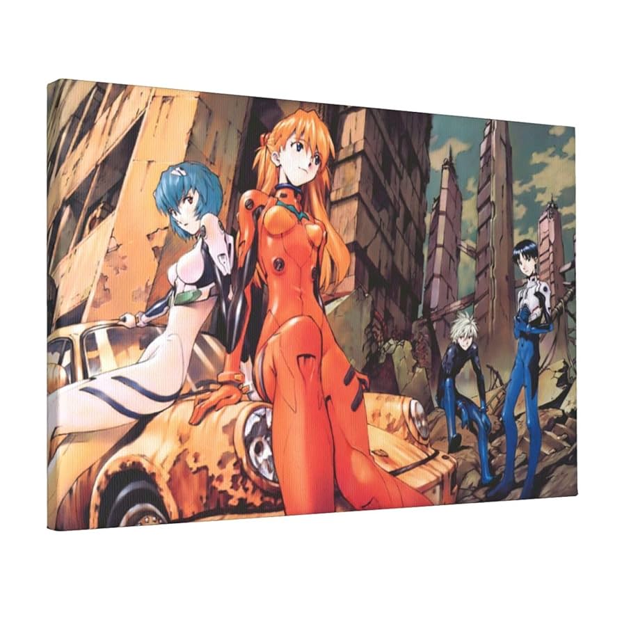 エヴァンゲリオン アートポスター 木製フレーム付き エヴァンゲリオン アートポスター 木製フレーム付き