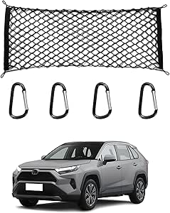 Amiss Envelope Style Truck Bed Cargo Net With Side Organizer - View #4