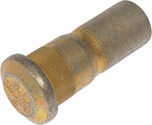 Partsynergy Replacement for 1-1/8-16 Serrated Wheel Stud 1.235 In. Knurl 3 In. L