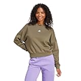 adidas Women’s Essentials Small Logo Feel Cozy Sweatshirt