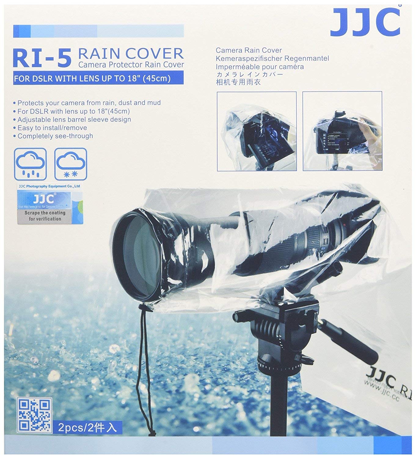 JJC Cover for DSLR Camera (RI-5)