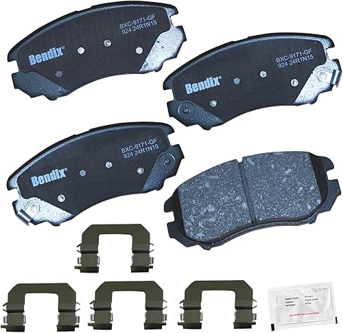 Miniatura 87 de Bendix Priority1 CFC154 - Juego de pastillas de freno de disco para Avanti II, Century, LeSabre, Regal, Riviera, chasis comercial, DeVille