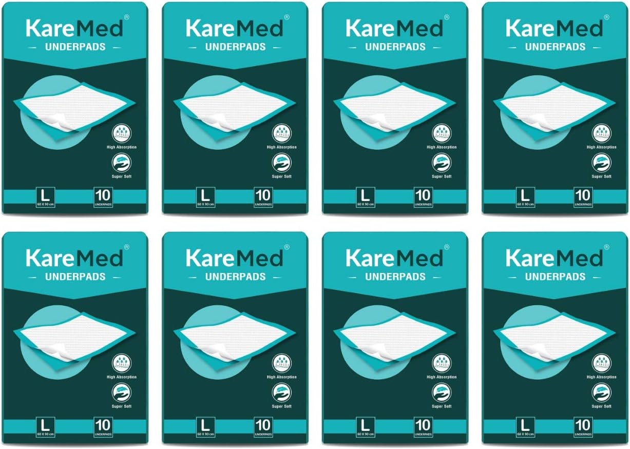 Kare Med Underpads Large,Size 60 x 90cm,80 Pcs