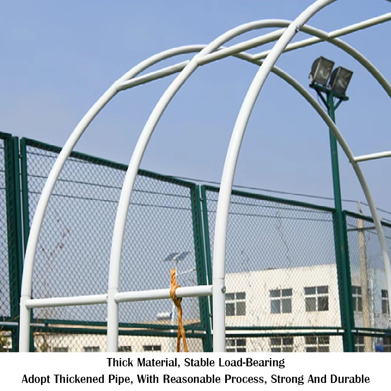 Łuk ogrodowy, pergola ze stali nierdzewnej, do roślin pnących, dekoracja trawnika, na ceremonię ślubną, dekoracja, zielona, 70,86 x 19,68 cm
