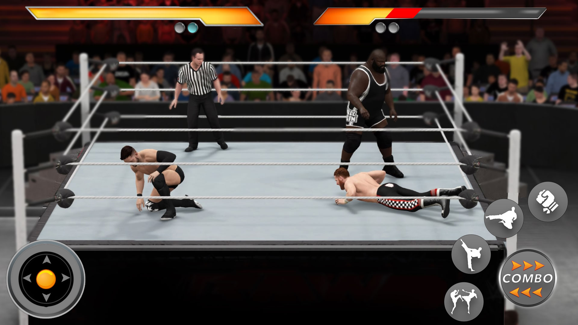 Real World Wrestling Fighting Arena Game, New Gangster Fighting