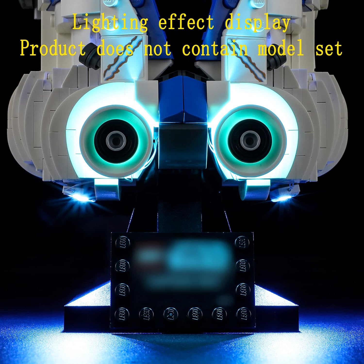 GEAMENT LED Light Kit Compatible with Lego Captain Rex Helmet 75349 Model Set (Model Set Not Included)