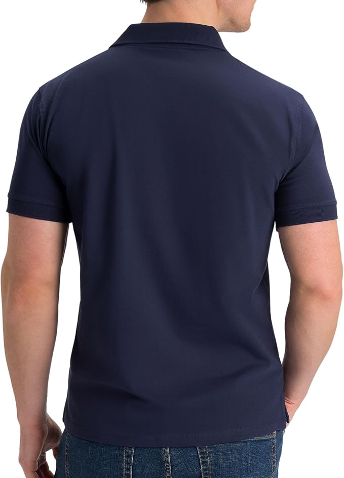 Polo de manga corta 100% algodón orgánico miniatura 3
