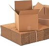 AVIDITI Shipping Boxes Small 4L x 4W x 4H, 25-Pack | Corrugated Cardboard Box for Packing, Moving and Storage