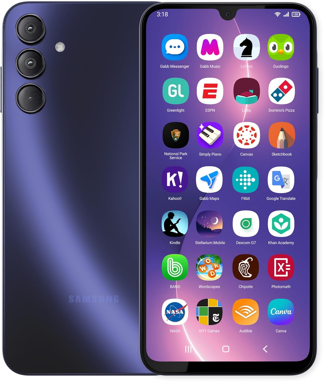 Gabb Phone 4 Pro - Smartphone for Kids and Teens, GPS Tracker, No Social Media or Internet, Parental Controls, Phone Plan Required | Safer Tech