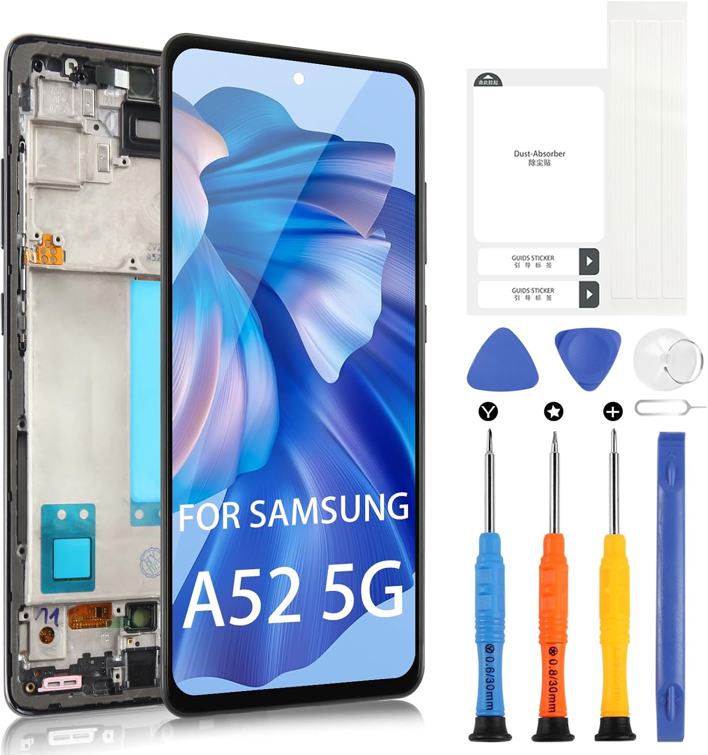 View of Amazon.com: for Samsung Galaxy A52 5G Screen Replacement - for Samsung ...