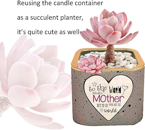 Miniatura 5 de Velas significativas para el día de la madre de hija o hijo, regalo sentimental para mamá adicional, regalos de cumpleaños y Navidad para mamá que