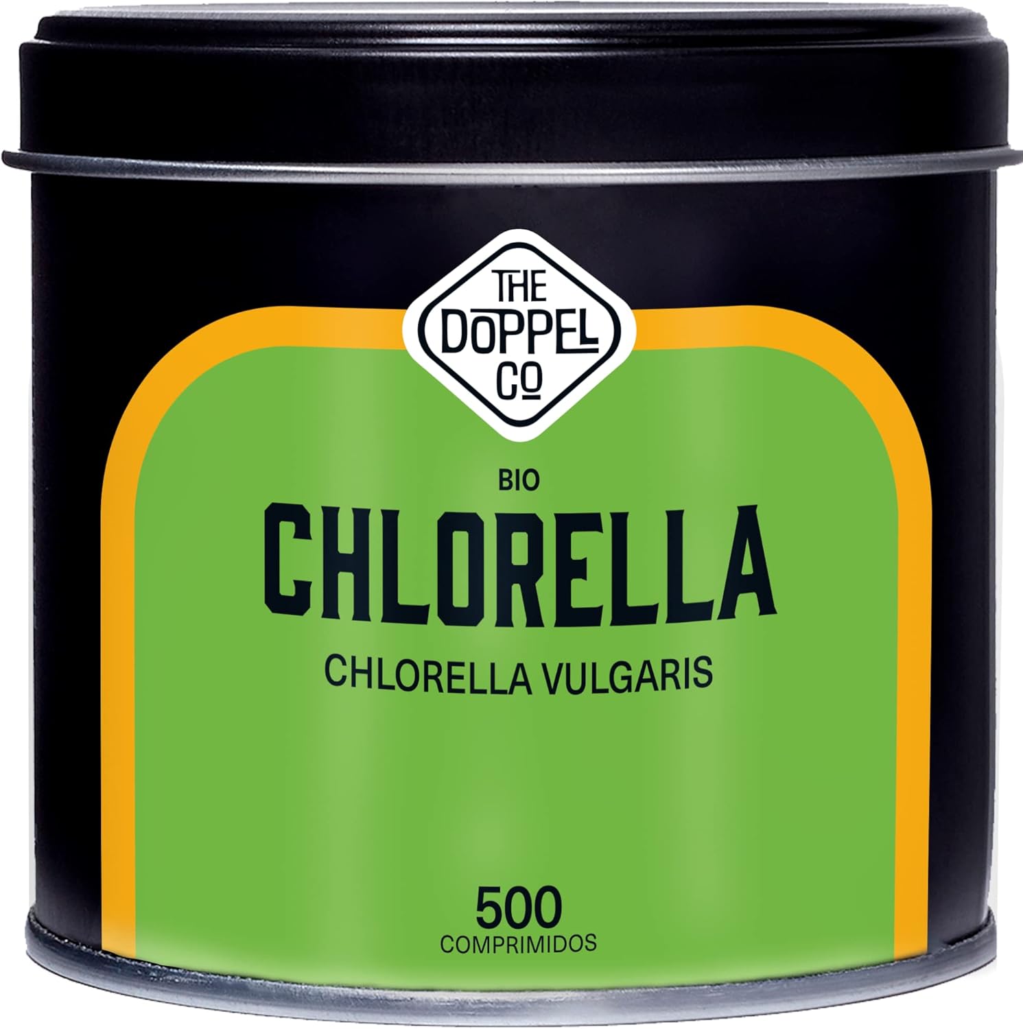 Chlorella Bio – 500 TABLETS – 1500 mg per dose – Broken Cell Wall – Suppressants and Relieves Anxiety – Satiating Effect – Detox – Vegan Protein Ecological – Plastic Free