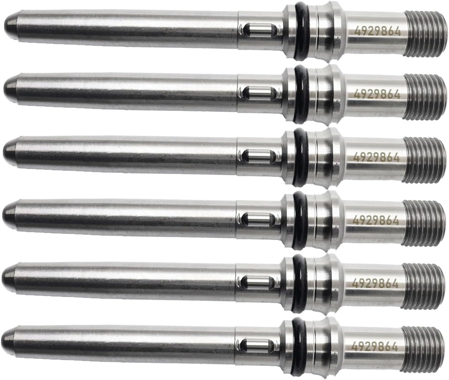 6X Fuel Injector Connector Tube 4929864 5346206 Compatible for Cummins ISBe5.9 6.7 Diesel Engine