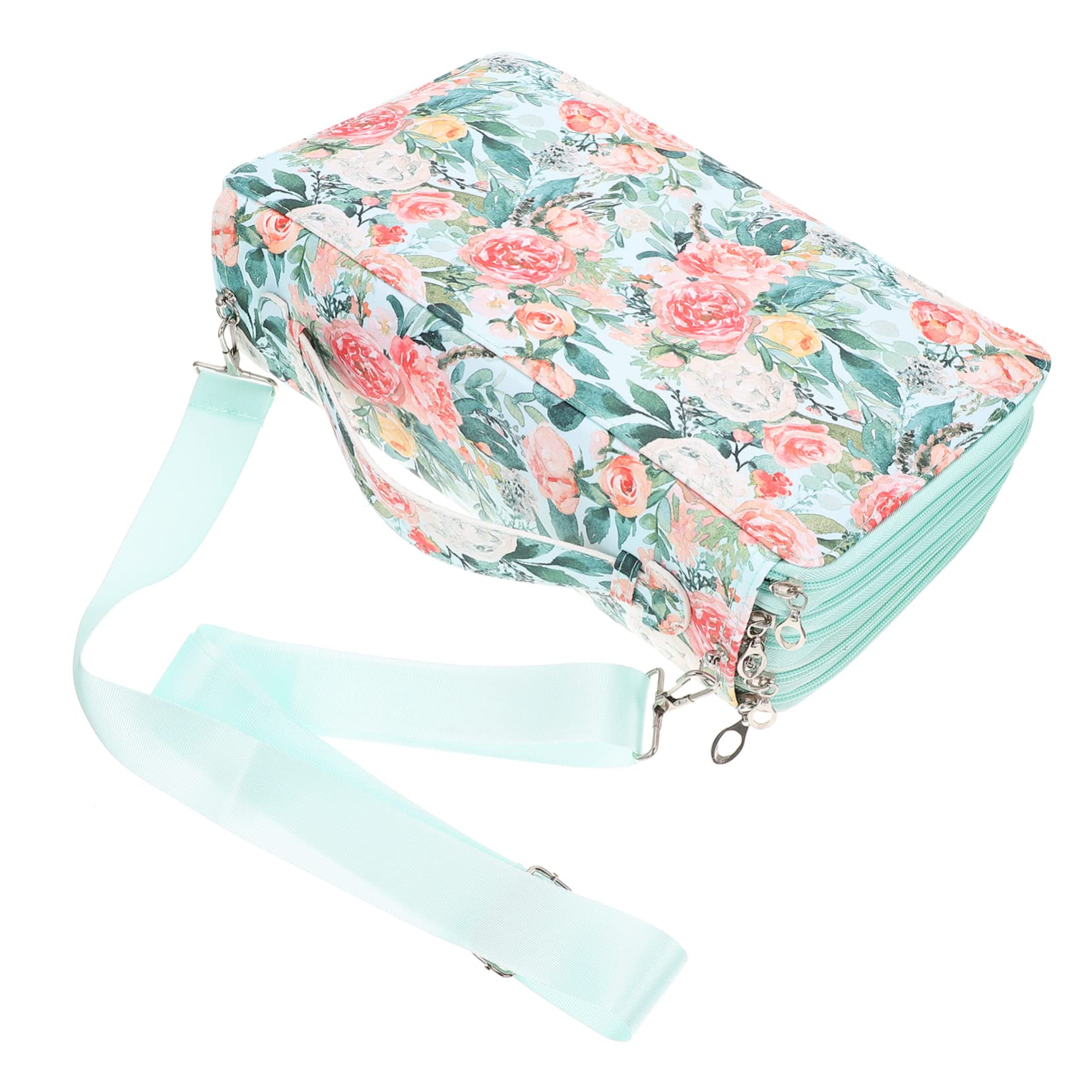 Tofficu 1pezzi Borsa Portamatite Maniglia Realizzata Materiali di Buona Qualità Design ad Alta Capacità Organizer per Cancelleria Facile da Trasportare